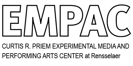 EMPAC 
CURTIS R. PRIEM EXPERIMENTAL MEDIA AND
PERFORMING ARTS CENTER at Rensselaer logo